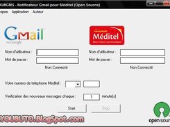 AUBGMS: Gmail Meditel Notifier Screenshot 1