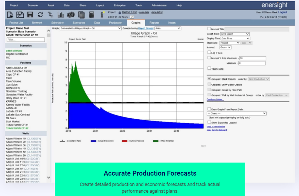 Aucerna Enersight Screenshot 1