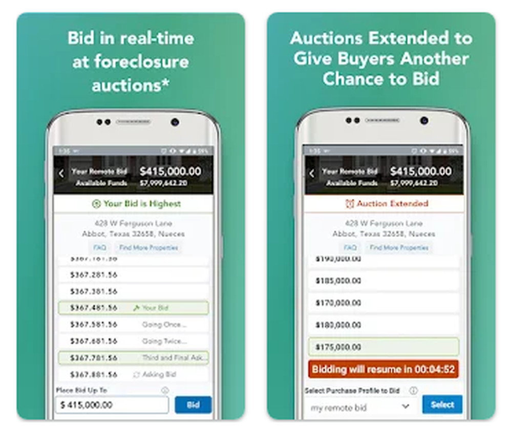 Auction.com Screenshot 1