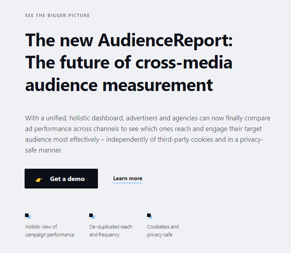 AudienceReport Screenshot 1