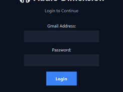  audio dimension 8d audio login page