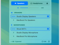 Audio Priority Bar Screenshot 1
