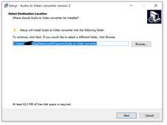 Setup install