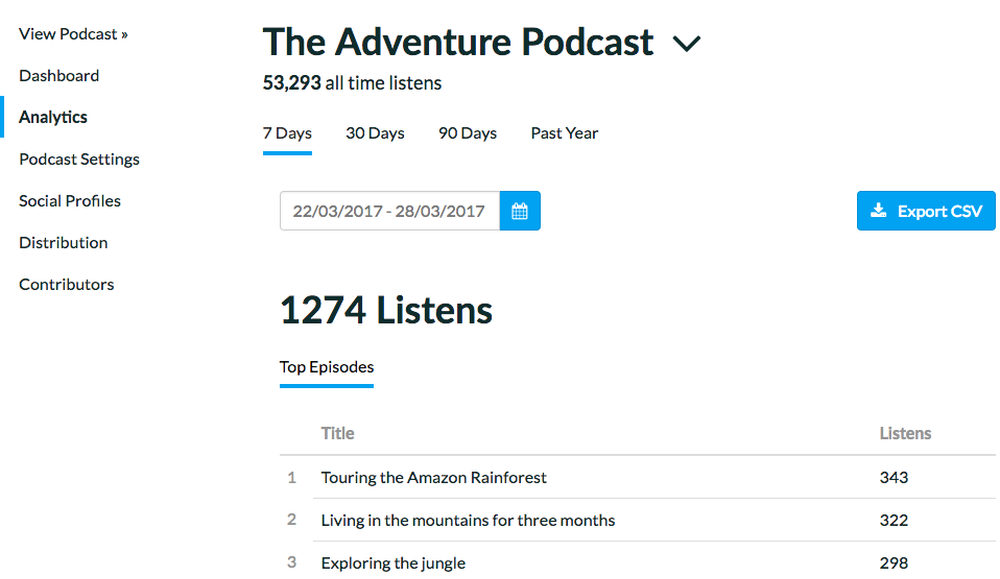 Audioboom Screenshot 1