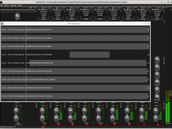 Opened file sequence dialog showing all recorded tracks