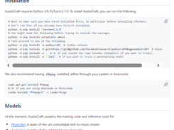AudioCraft Screenshot 1