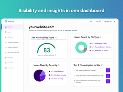 Visibility and insights in one dashboard