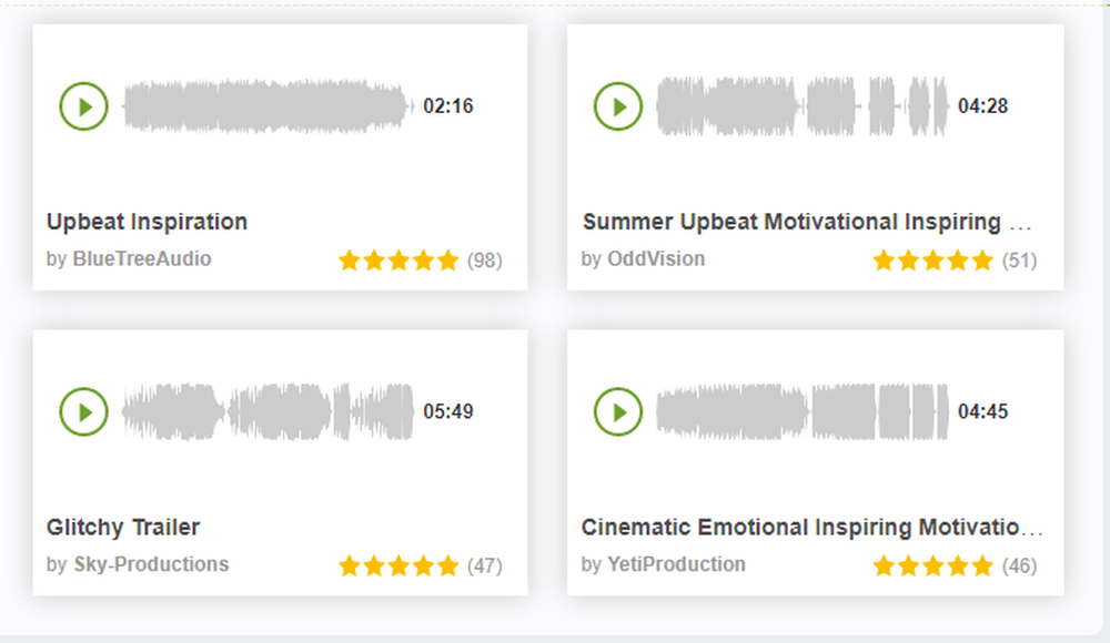 AudioJungle Screenshot 1