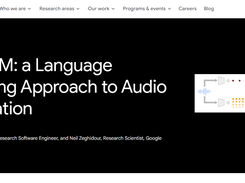 AudioLM Screenshot 1