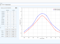 Impedance audiometry interface