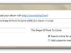 Select file & search online