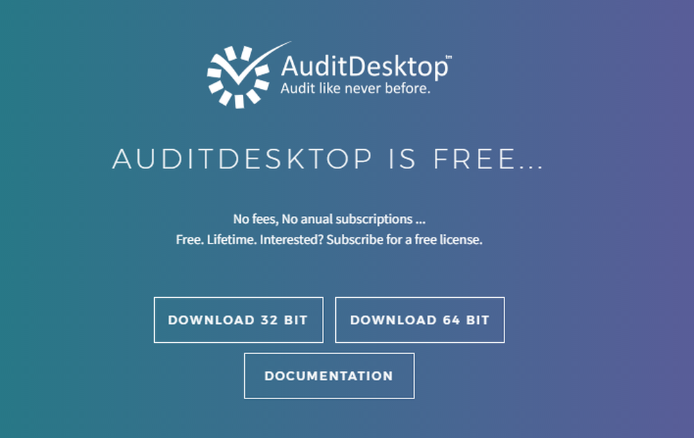 AuditDesktop Screenshot 1