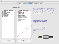 Audition Manager Screenshot 1