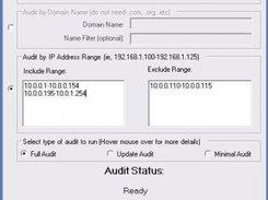 Auditing by IP Address Range