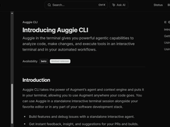 Auggie CLI Screenshot 1