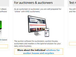 Auktion:NG Auktionssoftware Screenshot 1
