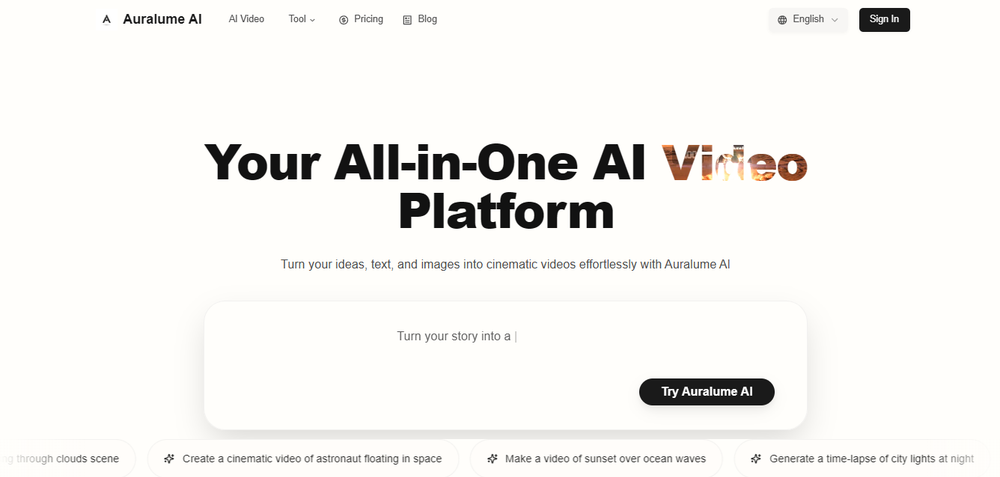 Auralume AI Screenshot 1