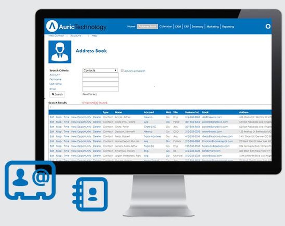 AuricProspector-ContactManagement