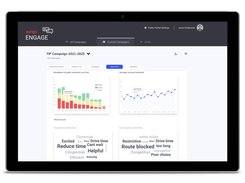 Aurigo Engage dashboard