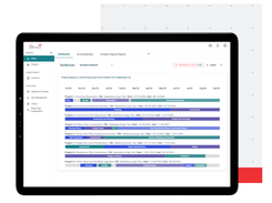 Track and manage your project schedule