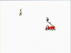 The truck and the fire