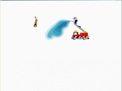 The truck, the fire and the water