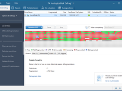 Auslogics Disk Defrag Screenshot 1