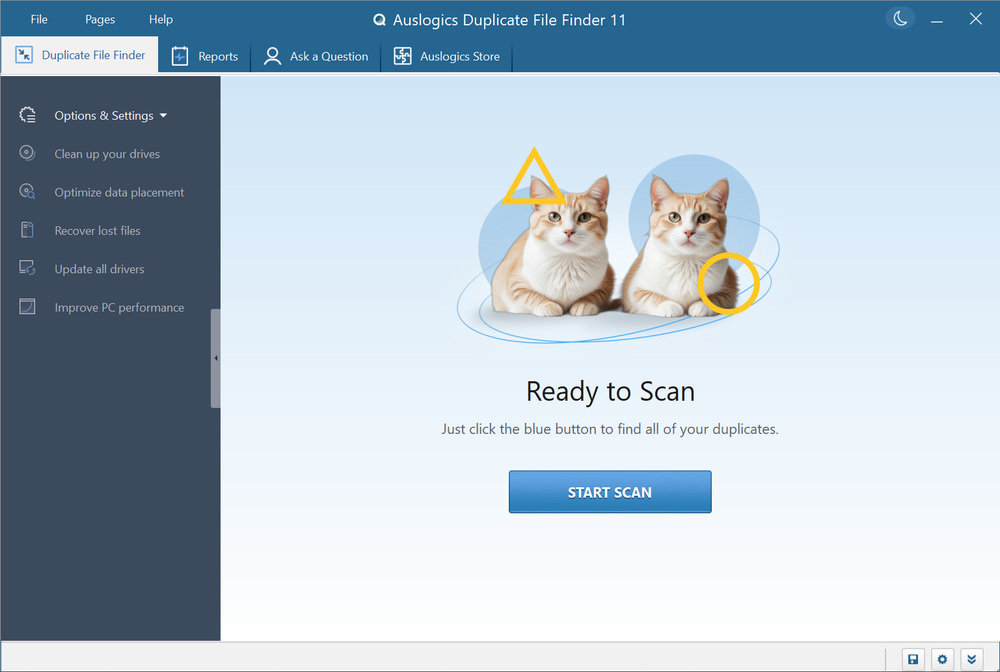 Auslogics Duplicate File Finder Screenshot 1