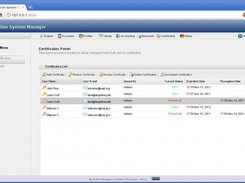 Authentication Manager - Certificates
