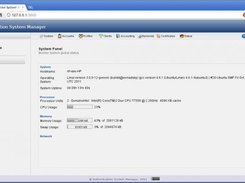 Authentication Manager - Status Panel