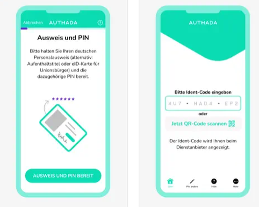AUTHADA Screenshot 1