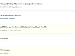 Authentic Jobs Screenshot 1