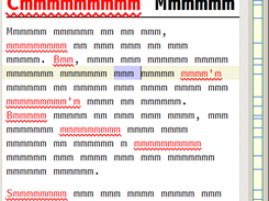 Test novella with indicator bar on right
