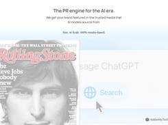 The PR engine for the AI era. We get your brand featured in the trusted media that AI models source from.
