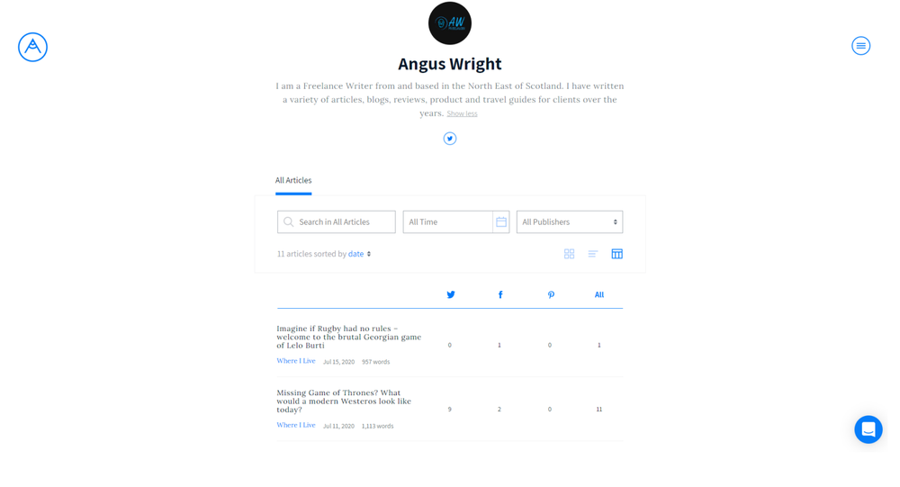 Authory Screenshot 1
