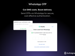 WhatsApp OTP