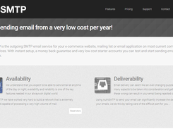 AuthSMTP Screenshot 1