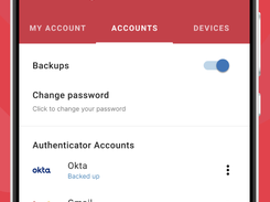 Authy Screenshot 1