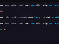 AuthZed Screenshot 1