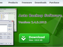 Auto Backup Software Screenshot 1