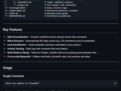 Auto-Commenter Screenshot 1