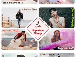 Auto Stamper for Photo Screenshot 1