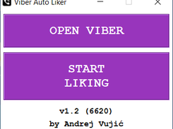 Auto Liker for Viber messages 