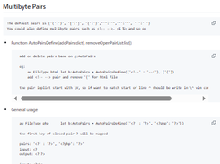 Auto Pairs Screenshot 2