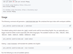 auto-subtitle Screenshot 1