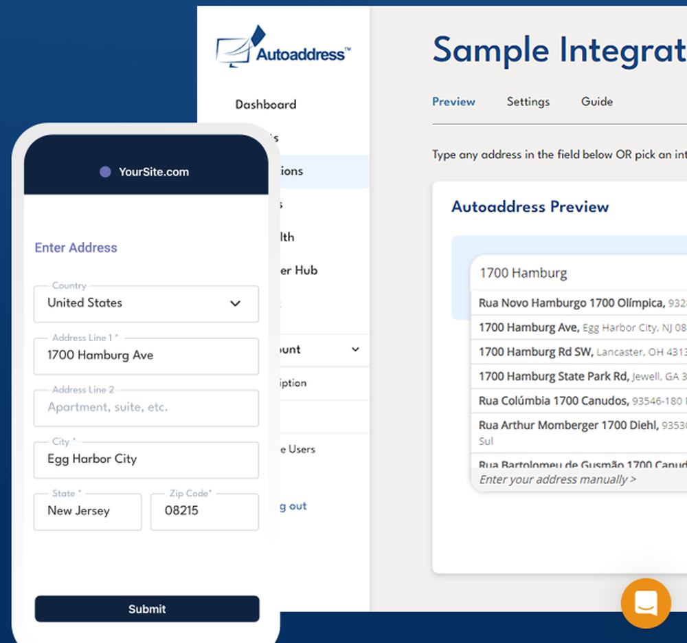 Autoaddress Screenshot 1