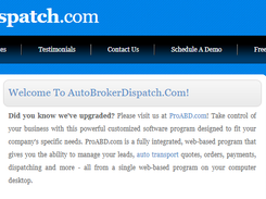 AutoBrokerDispatch.com Screenshot 1