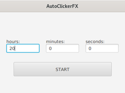 AutoClickerFX Screenshot 1