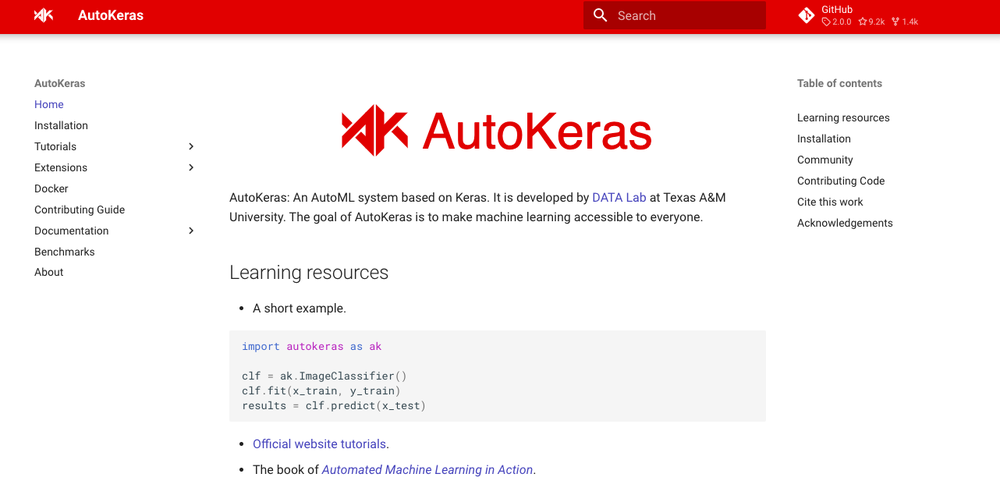 AutoKeras Screenshot 1