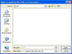Select Input Directory